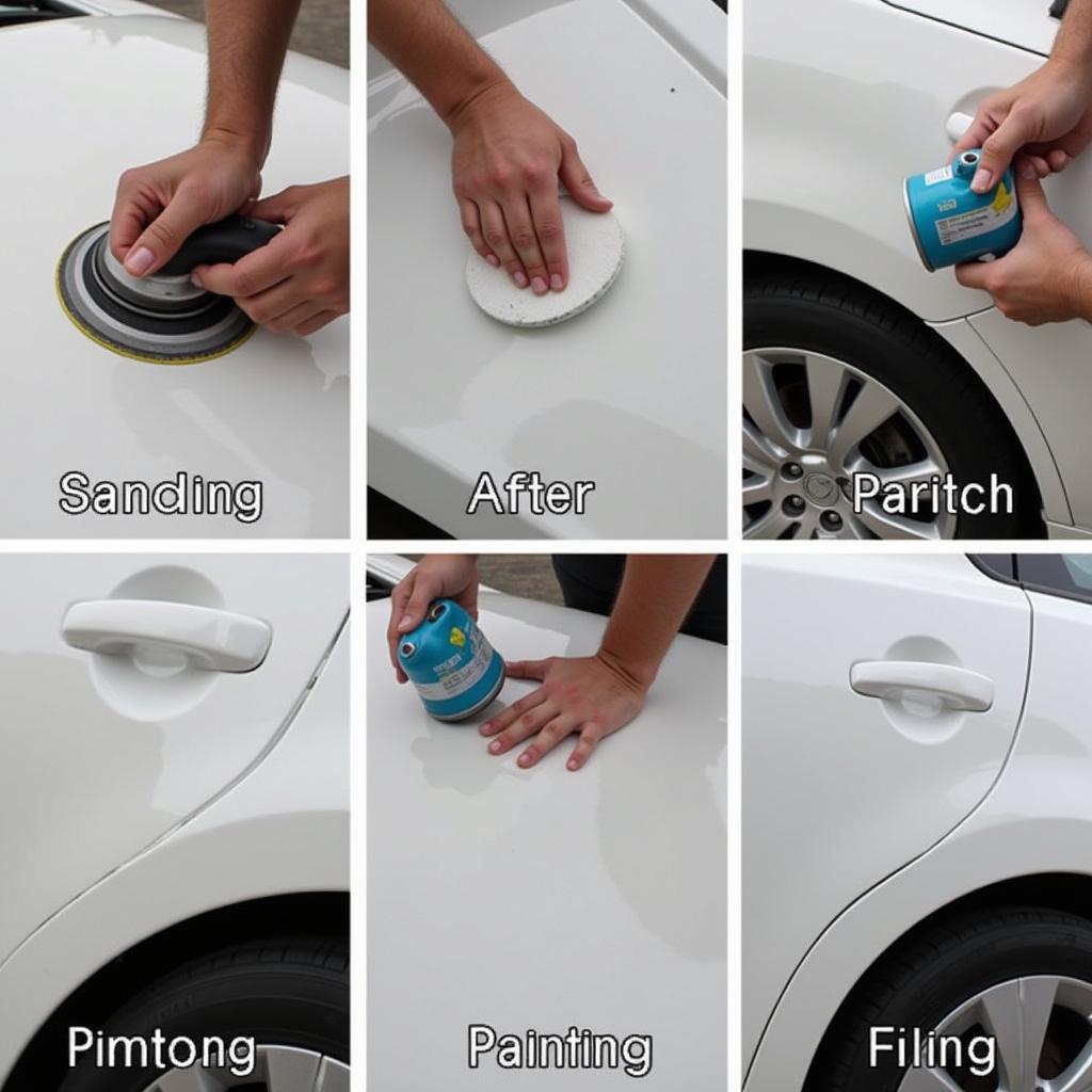 Repairing Deep Scratches on Car Plastic Trim