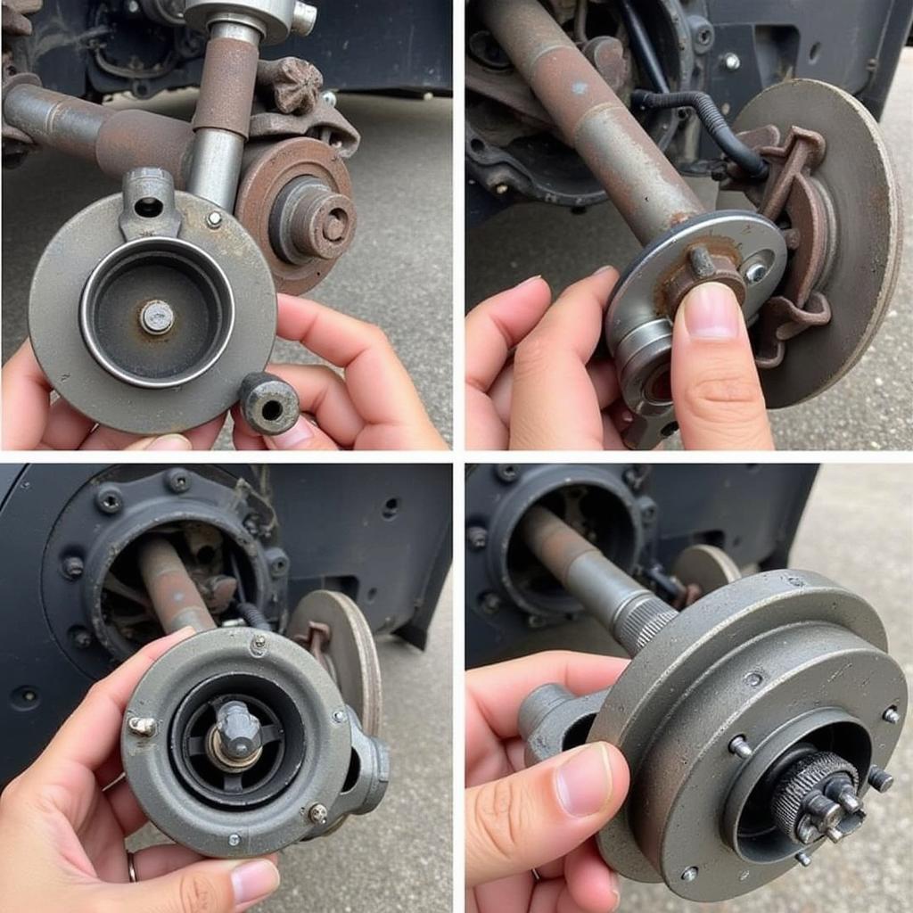 Replacing Car Axle