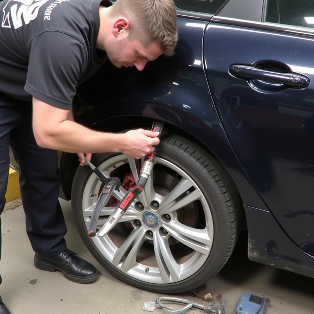 Replacing Chrome Trim on a Car