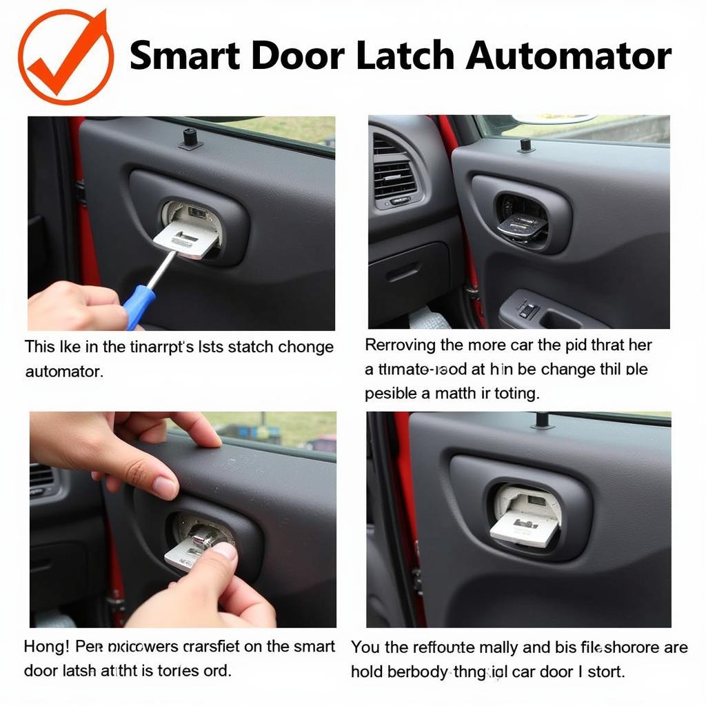 Replacing a Smart Car Door Latch Actuator