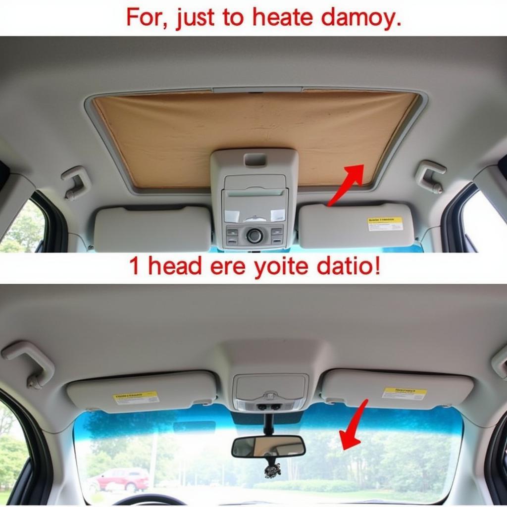 Sagging Car Headliner Causes