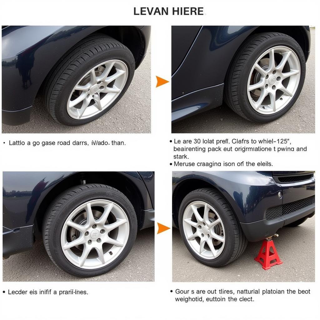 Rotating Tires on a Smart Fortwo