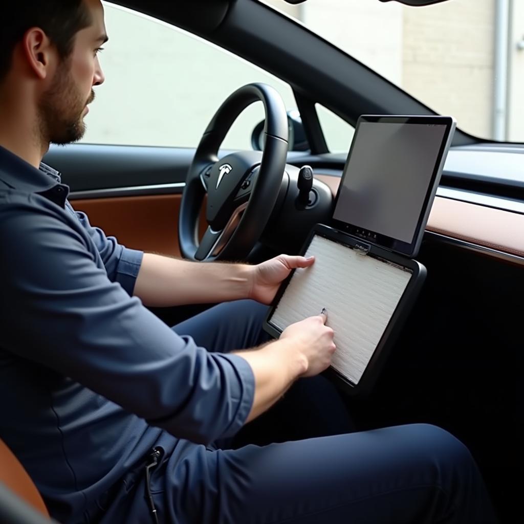 Tesla Cabin Air Filter Replacement