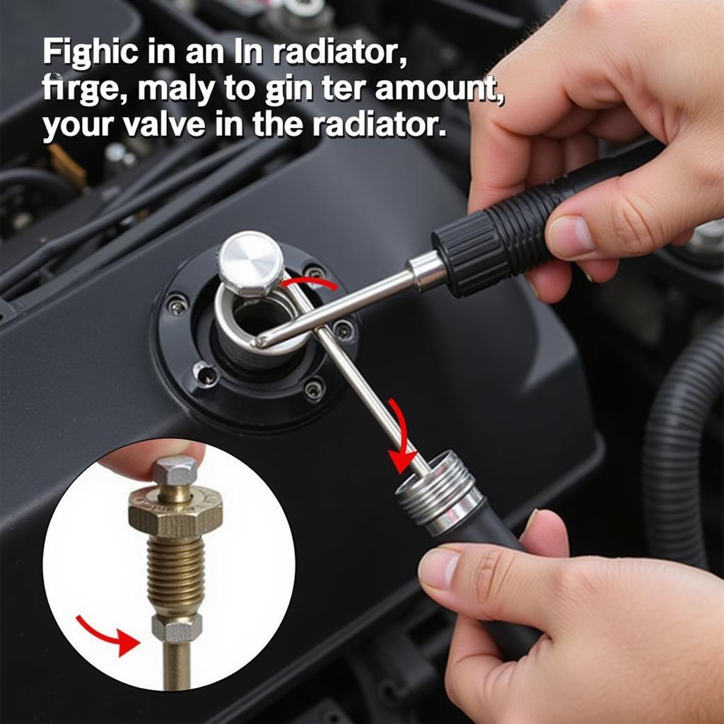 Properly Tightening a Car's Radiator Bleed Valve