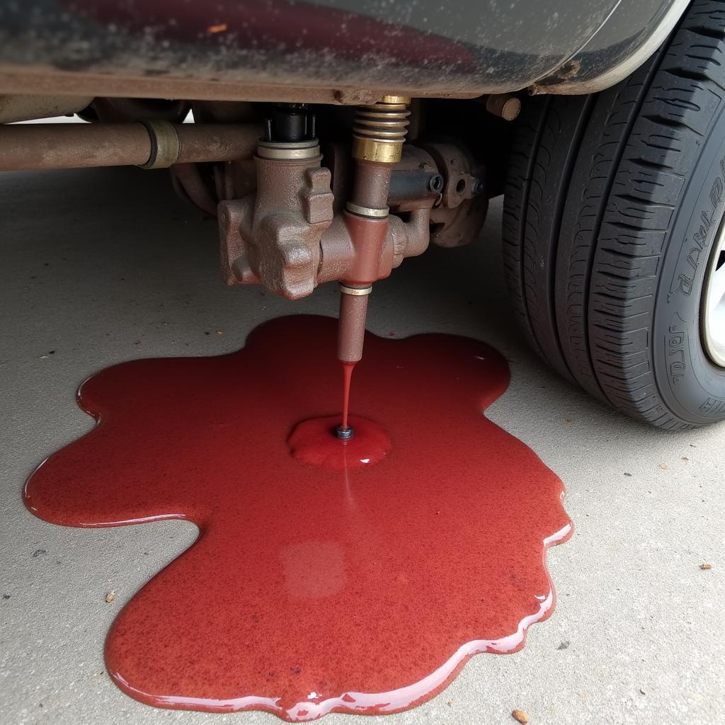 Town Car Transmission Fluid Leak Detection