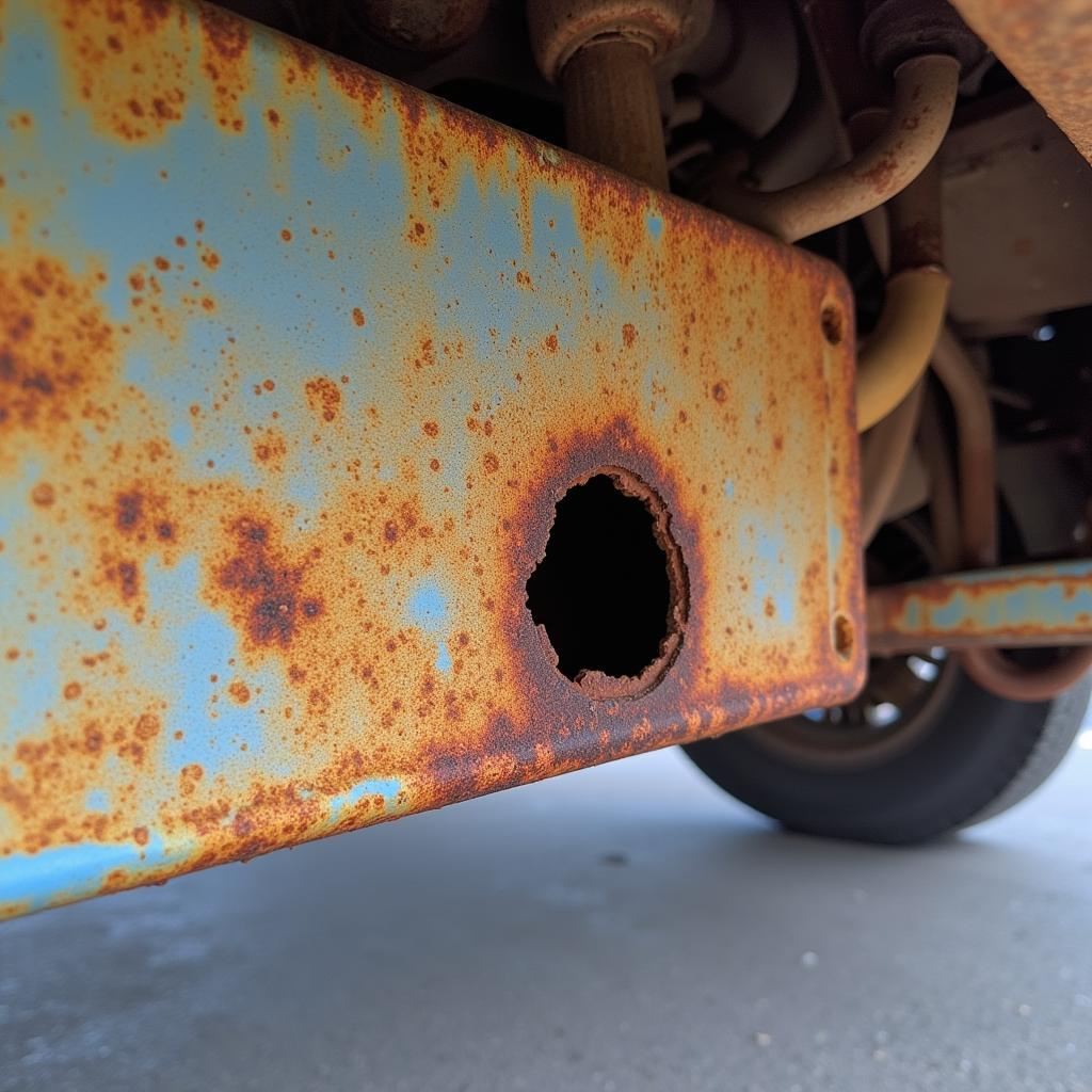 Identifying Undercarriage Corrosion