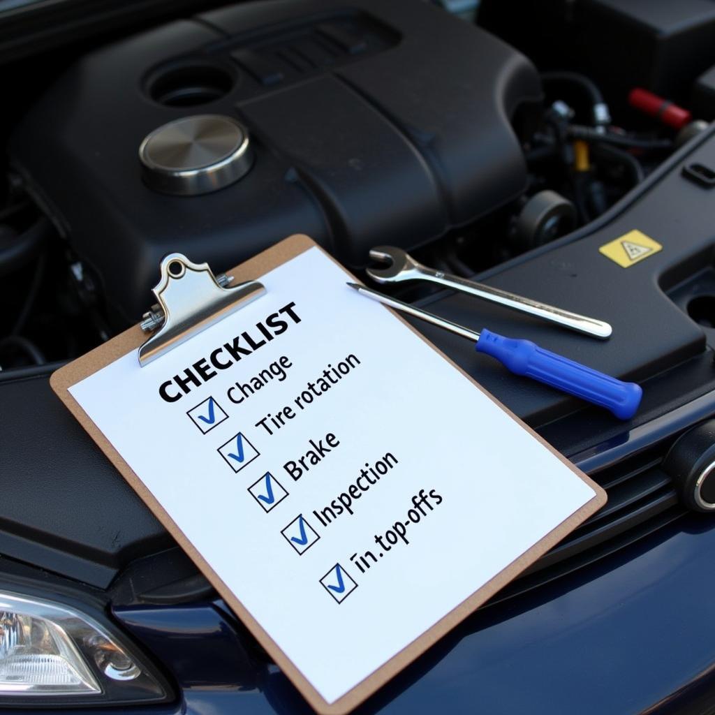 Used Car Maintenance Checklist