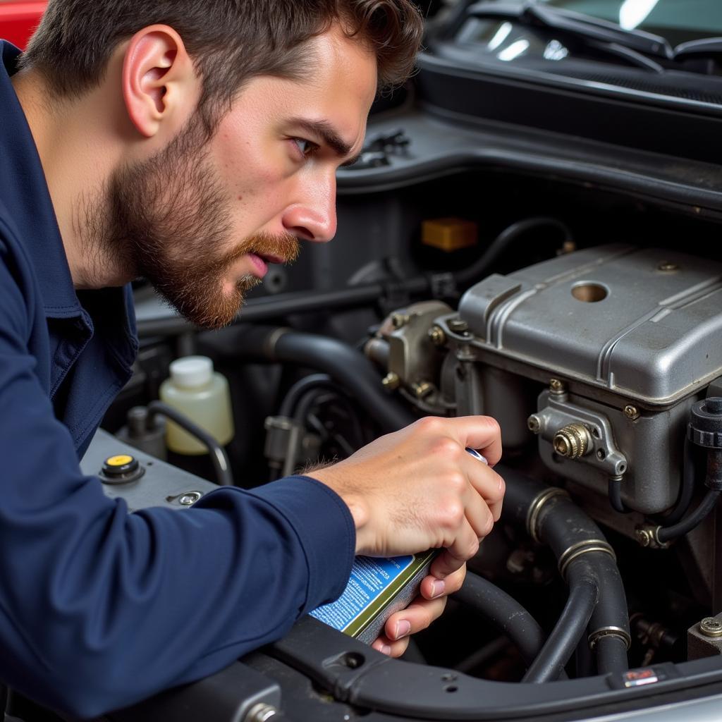 Vacuum Leak Detection in a 5-Speed Car