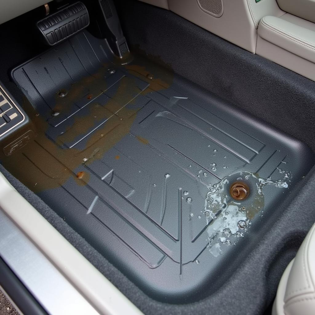 Water Damage on Car Floor