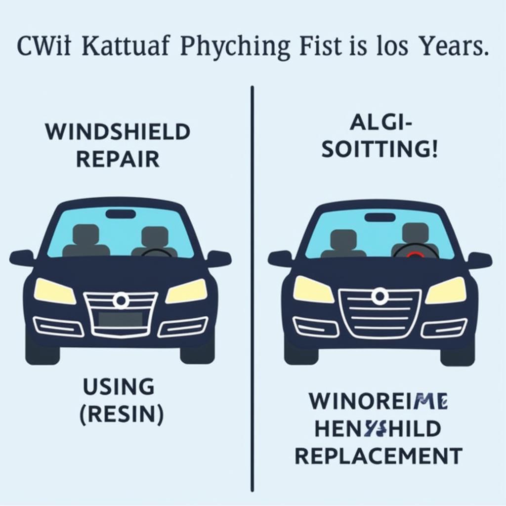 Windshield Repair vs. Replacement