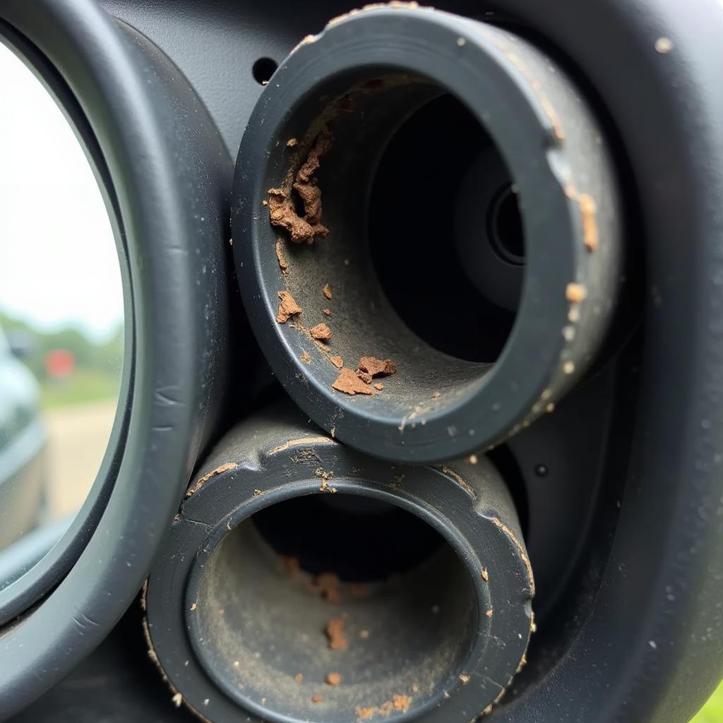 Worn-Out Rubber Bushings