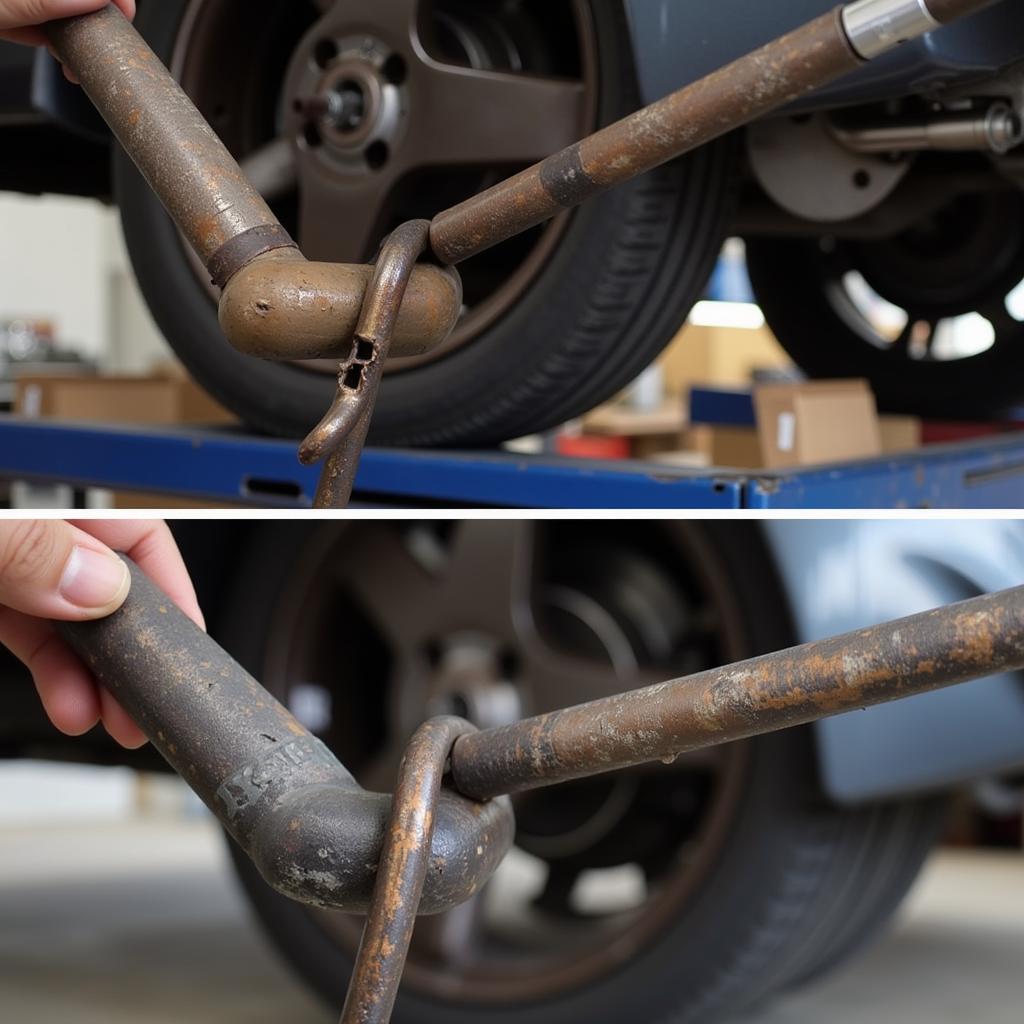 Worn Sway Bar Link Replacement