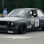 Dirt E30 Team's box flared BMW E30 at the 2009 GRM Challenge